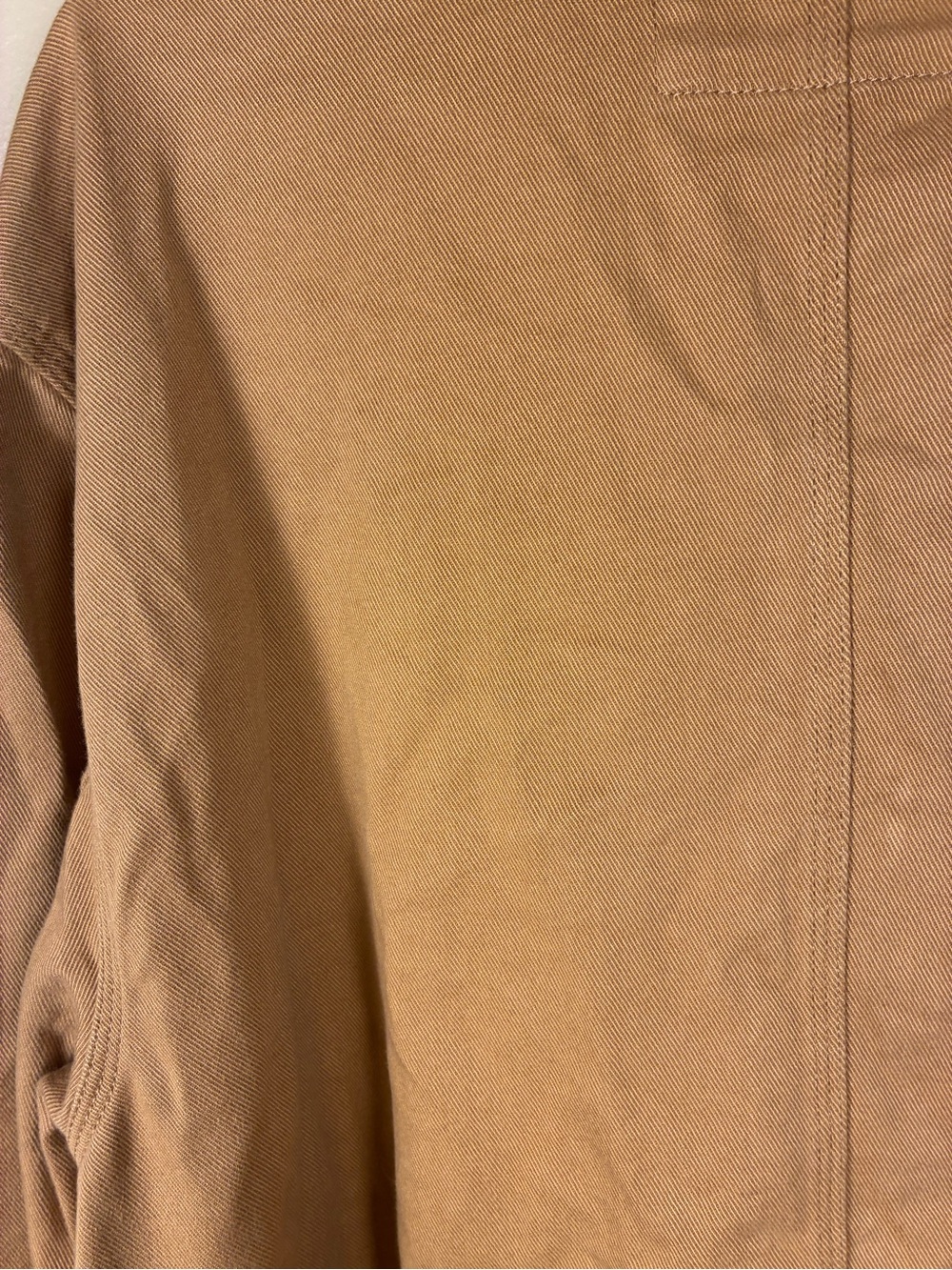 Quince Mens Organic Comfort Stretch Chore Jacket Tobacco - Picture 13 of 13